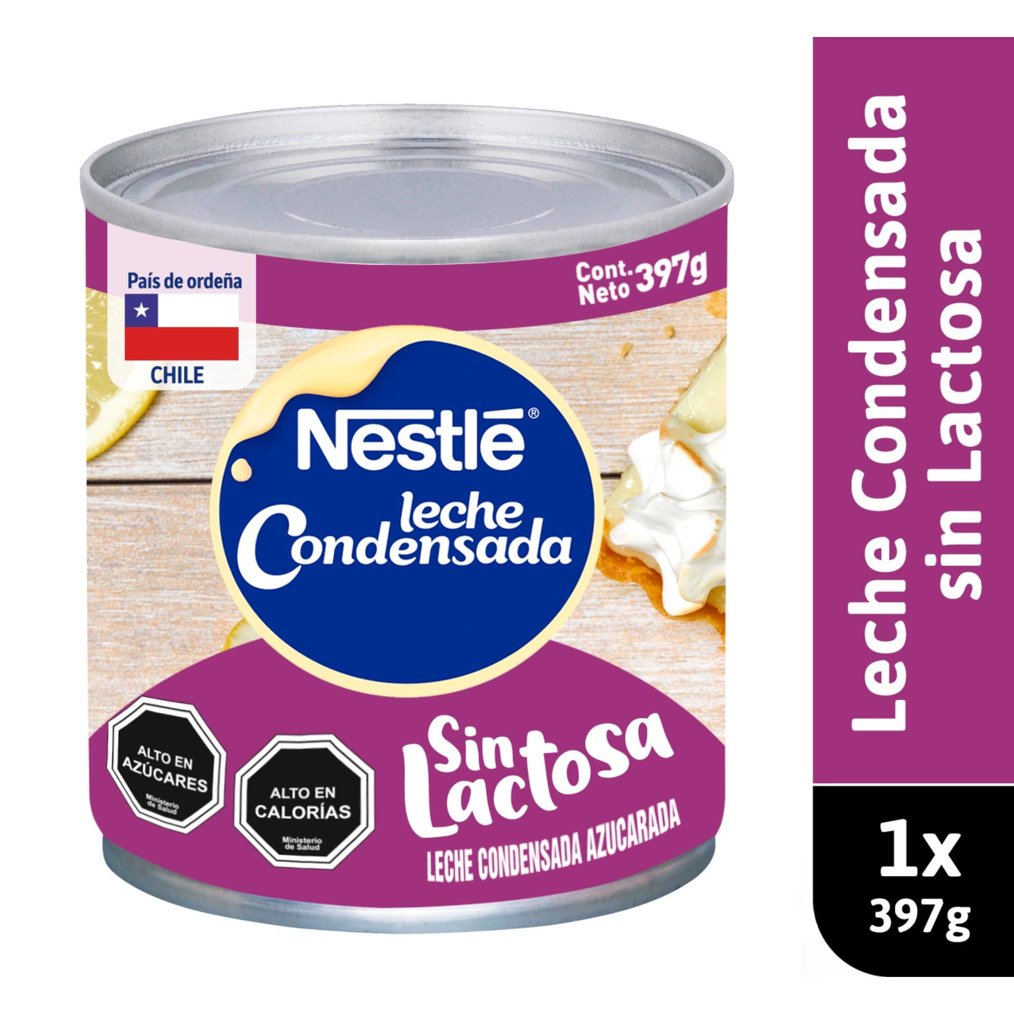 Leche Condensada Sin Lactosa Tarro 397 g Nestlé