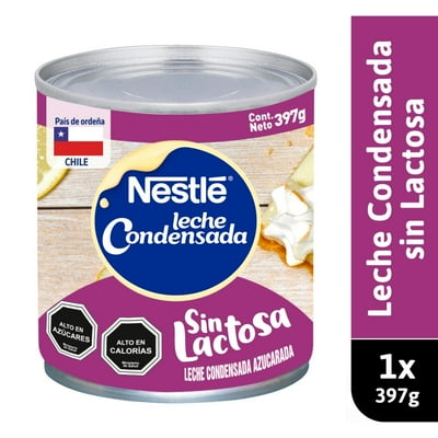 Leche Condensada Sin Lactosa Tarro 397 G Nestlé