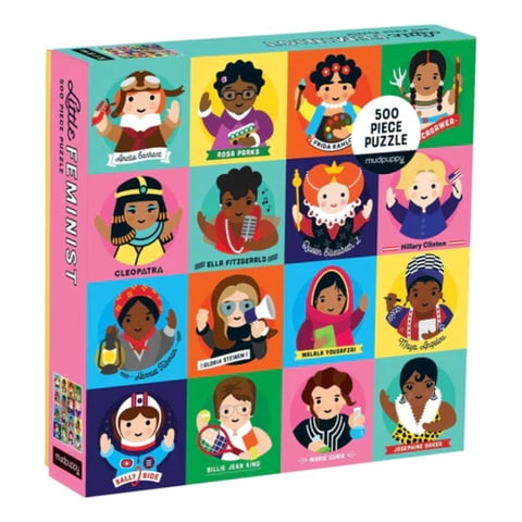 Puzzle 500Pcs Little Feminist Mudpuppy