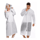 thumbnail image 3 of Portátil capa poncho para la lluvia 100% impermeable duro 2P, blanco, 3 of 3