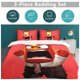 thumbnail image 5 of x500 Inside Out 3-Piece Bedding Set Warm And Comfortable Soft Duvet Cover Bed Set with 1 Duvet Cover And 2 Pillowcases for Bedroom b500, 5 of 5