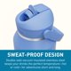 thumbnail image 5 of Botella de agua CamelBak 1,2 L con pajilla abatible azul cielo, 5 of 8