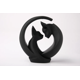 thumbnail image 1 of Figura Decoración- Escultura Abrazo Felino Creciente, 1 of 2
