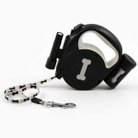 Genérico - Correa Retráctil Para Perro Con Dispensador De Bolsas De Basura Y Linterna Led