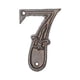 thumbnail image 5 of Placa de Puerta de Dígitos de Metal con Efecto, Número de Dirección, Etiqueta, Números, Placa de Puerta para Habitación de Hotel Exterior, Cafetería , 7 C-7, 5 of 5