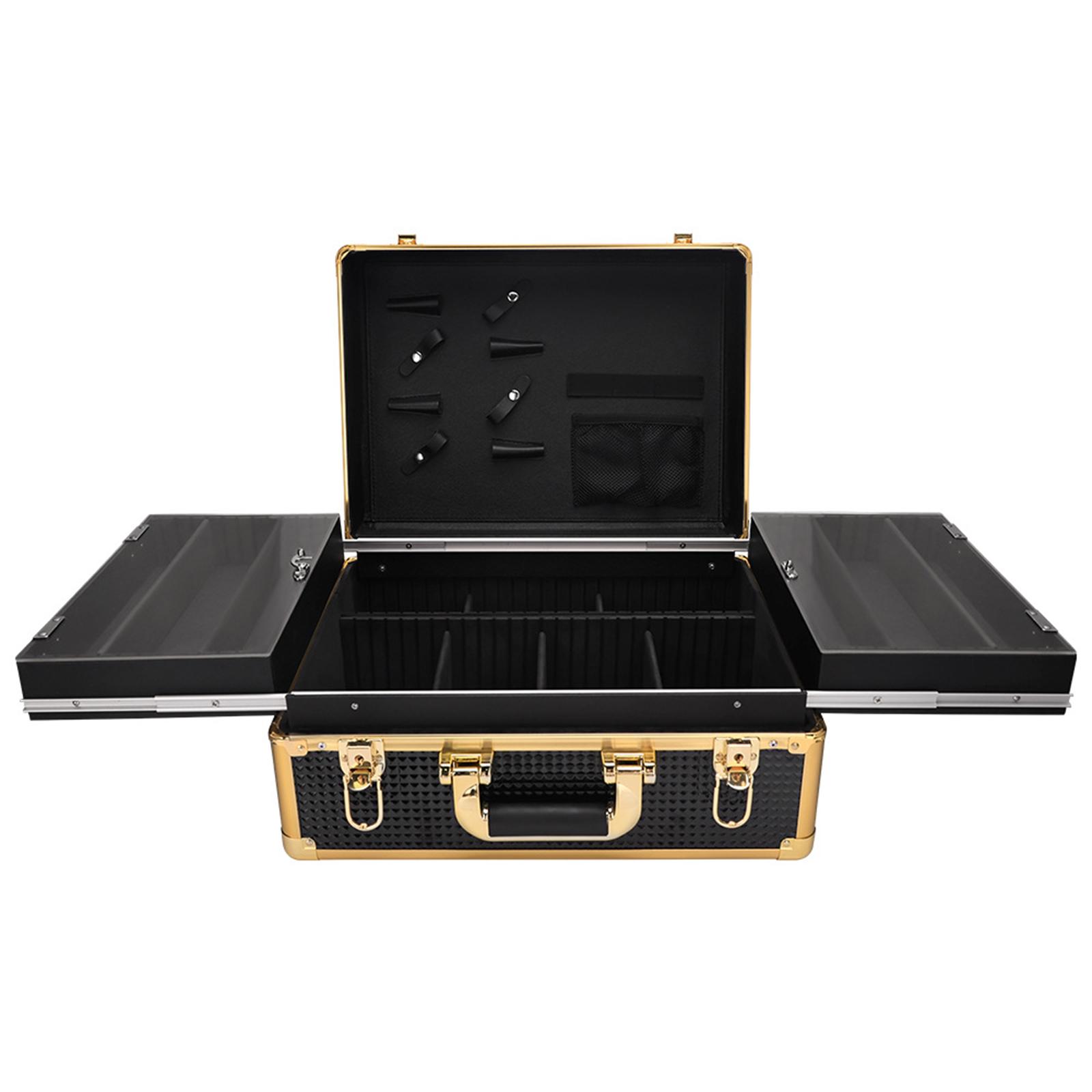 Ioensy - Maleta De Viaje Con Estuche De Transporte Para Peluquero, Portátil, Para Maquillador De Salón De Belleza