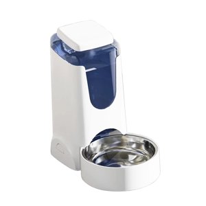 Ioensy - Dispensador Automático De Agua Para Mascotas Gato Perro Conejo Estación De Alimentación Alimentador Para Beber Blanco