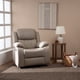 thumbnail image 1 of BERGERE RECLINABLE VICTORIA BEIGE PU, 1 of 3