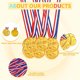 thumbnail image 3 of KISEER, paquete de 40 medallas doradas de plástico para premiación, 3 of 3