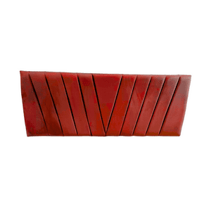 Importclick - Respaldo Elegante 1 Plaza Capitone 105X60 Cm Rojo Felpa