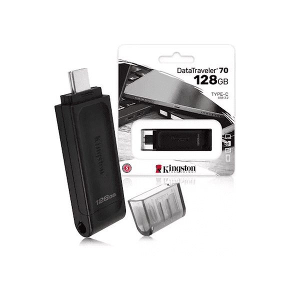 Kingston Datatraveler 128GB, unidad flash USB-C, USB 3.2 Gen 1