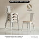 thumbnail image 3 of Pack 4 Sillas Tolix Blancas De Madera Comedor Venhouse, 3 of 8