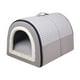 thumbnail image 4 of Cama Para Dormir Para Mascotas, Nido Para Dormir De Invierno Para Gatos, Perros Pequeños, Nido Para Cachorros, Cama Cueva, Gris Claro M, 4 of 5