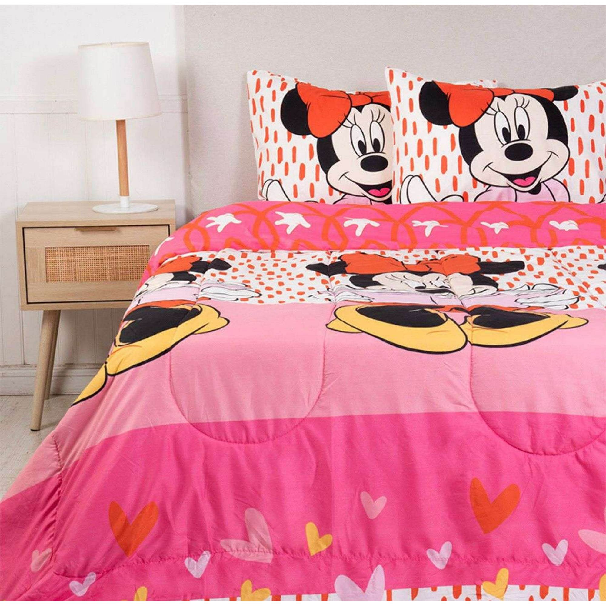 Mashini - Cubrecama Plumón Infantil Mini Rosa