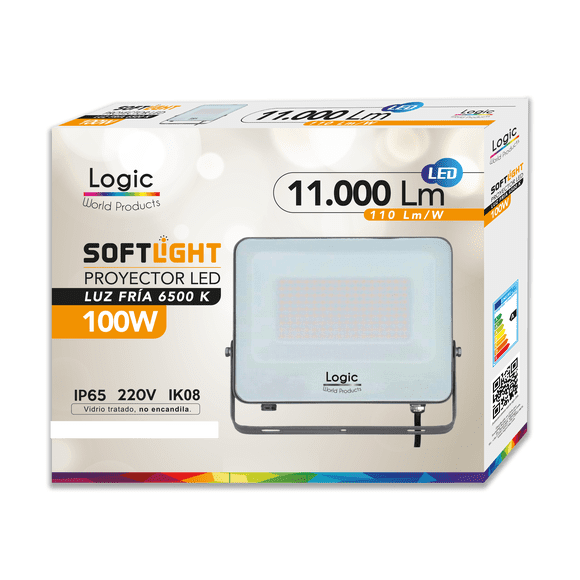Proyector LED 100 W Exterior IP65 Softlight Logic 6500K
