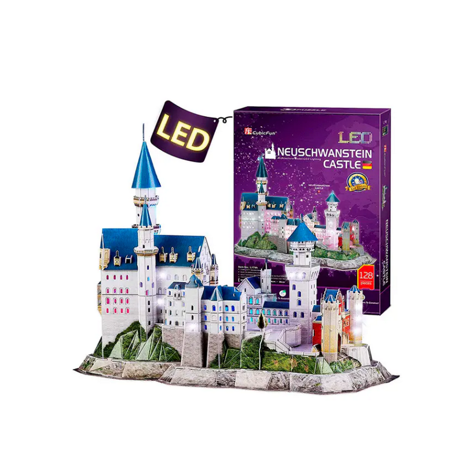 Genérico - Neuschwanstein Castle Led