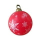 thumbnail image 4 of Bola Inflable De Navidad Bola Inflable Gigante De Navidad Para El árbol De A?o Nuevo Porche Copos De Nieve, 4 of 5