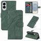 thumbnail image 4 of Funda tipo cartera con tapa para Samsung Galaxy S25 Edge con tarjetero, soporte y cubierta magnética Verde, 4 of 5