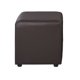 thumbnail image 2 of Set Poufs Cali Pu Chocolate, 2 of 3