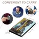 thumbnail image 4 of Yellowstone Porta Pasaporte Y Cartera De Viaje Premium De Cuero Pu Funda De Pasaporte Bloqueo Rfid Con Ranuras Para Tarjetas De Crédito Estuche Para Libro De Pasaporte Para Familia 10cm × 15cm, 4 of 6