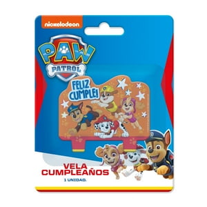 Vela Cumpleaños Paw Patrol
