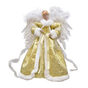 Magideal - Adorno Para Árbol De Navidad, Adornos Para Árboles De Ángel Iluminados Con Luces Led, Adorno Para Árboles Para Decoraciones De Árboles De Navidad Ángel 5