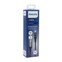 Philips - Cable Usb C A Usb C Led 120Cm Negro Dlpc9100B/71