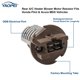 thumbnail image 3 of Resistor del Motor del Ventilador YAOPEI 79330‑S3V‑A51, 3 of 8