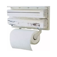 Importclick - Dispensador Multifuncional Triple Cocina Film Y Papel