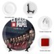 thumbnail image 3 of La casa de papel Plato decorativo de porcelana fina (bone china), plato decorativo de cerámica para hogar, oficina, soporte de pared, platos decorativos para dormitorio - 6 pulgadas (15 cm), 3 of 6