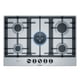 thumbnail image 1 of Encimera a Gas Bosch 75cm 5 quemadores Inox, 1 of 6