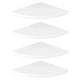thumbnail image 1 of Repisa Esquinero Estante Flotante 4 Niveles Blanco, 1 of 7
