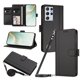 thumbnail image 1 of Samsung Galaxy S21 Ultra Funda Billetera con Cierre Magnético, Negro, 1 of 6