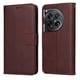 thumbnail image 1 of Funda Billetera para OnePlus 12 con Porta Tarjetas y Soporte Ajustable Marrón, 1 of 5