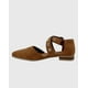 thumbnail image 2 of Ballerina para mujer plana Ecocuero Camel, 2 of 4