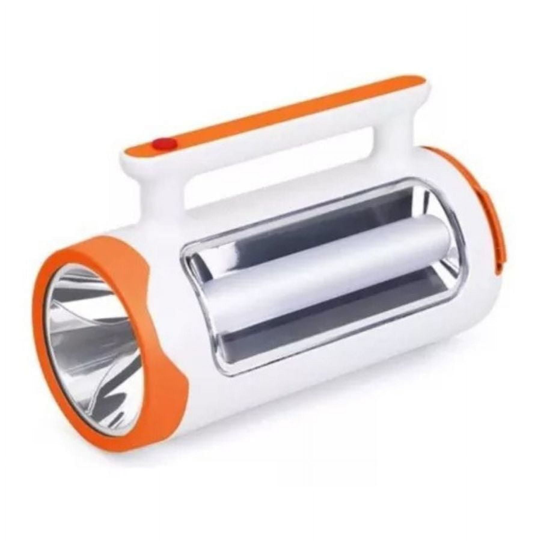 Click Ventas - Linterna Led Camping Campamento Recargable 3 Tubos Naranjo