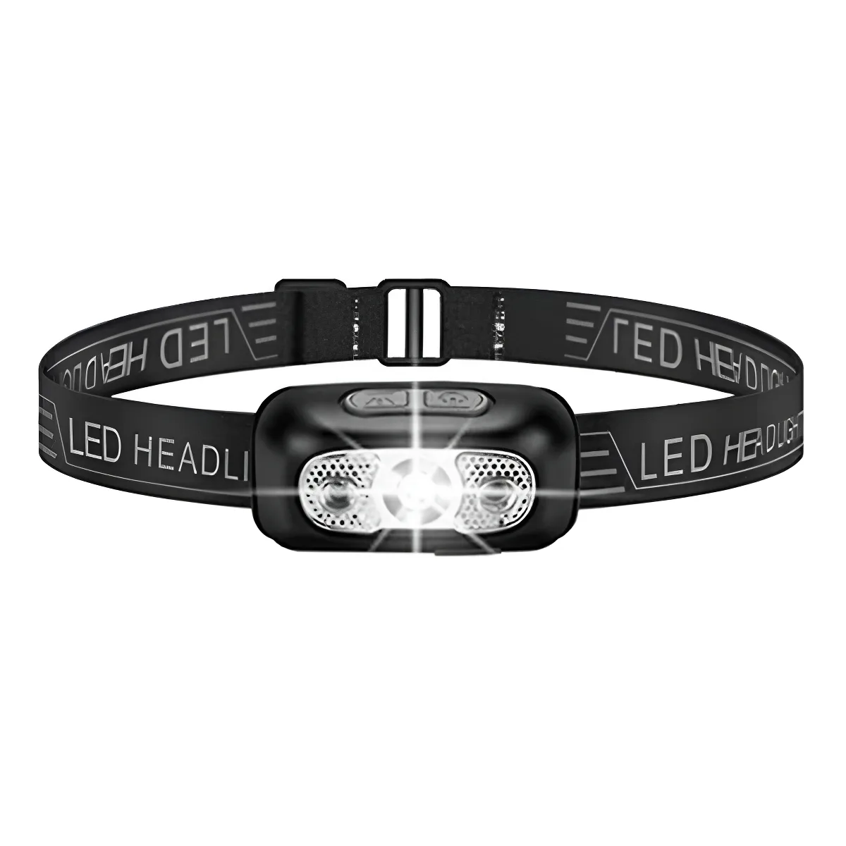 Genérico - Linterna Cintillo Cob Linterna Minera Headlamp Recargable