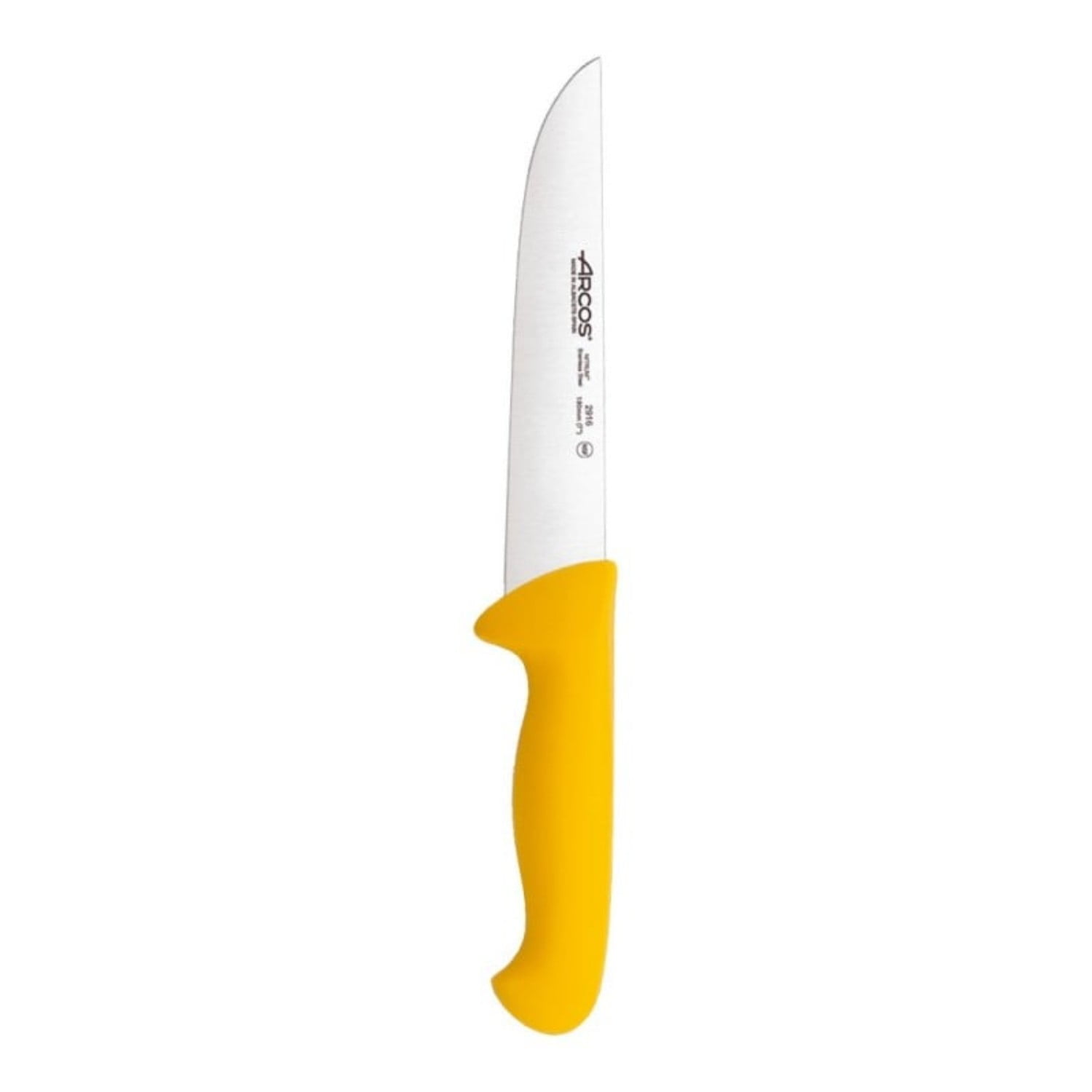 Cuchillo Carnicero Amarillo 18cm Acero Inoxidable Arcos