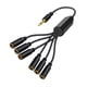thumbnail image 2 of Cable De Extensión Divisor De Auriculares Sin Interferencias Para Auriculares De Teléfono Portátil De 1 A 6, 2 of 5