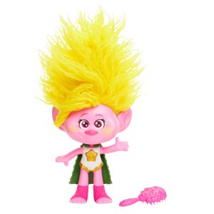 Muñeca Mattel Dreamworks Trolls Rainbow Hairtunes Viva Con Luz