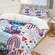 thumbnail image 2 of Fourth of July Stitch 3 Pieces Duvet Cover Set Full Size Super Soft Fade Resistant Microfiber, 2 of 4