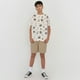 thumbnail image 4 of Polera Niño Teen Manga Corta Full Texto Crudo Corona, 4 of 5