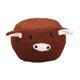 thumbnail image 3 of Reposapiés De Animales Para Cambiar Zapatos Con Asiento Acolchado Para Sala De Estar Oficina Ni?os Cerdo Marrón, 3 of 5