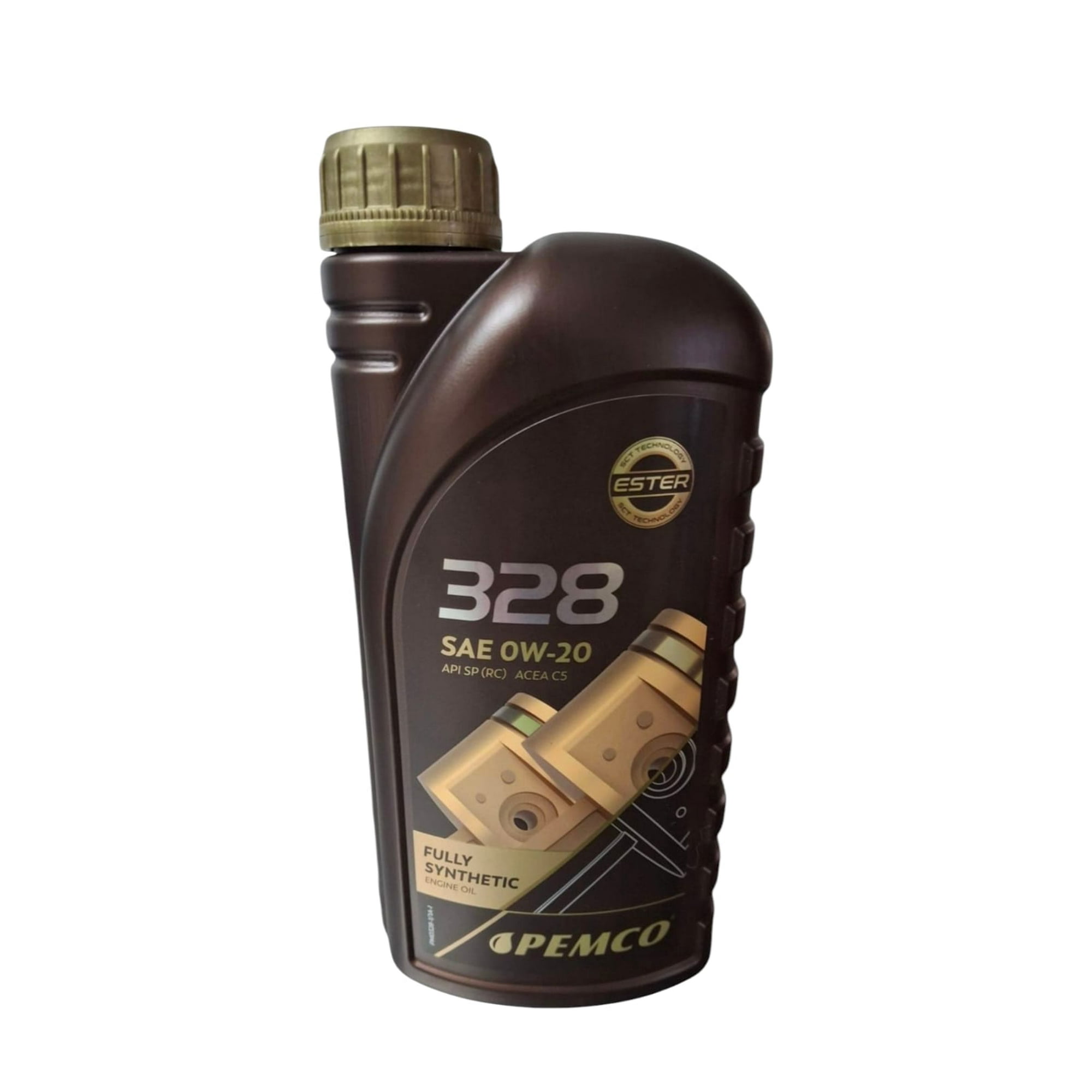 Pemco - Aceite De Motor 0w20 Full Sintetico 1 Litro