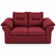 thumbnail image 2 of Sofa Laos 2 cuerpos Tela Burdeo, 2 of 5