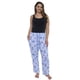 thumbnail image 5 of Pantalones de pijama para mujer Eeyore Clouds de Disney, color azul, 5 of 9