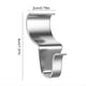 thumbnail image 3 of Securely Hang Your Decorations with 10pcs Heavy Duty Stainless Steel Vinyl Siding Hooks - No Holes Needed!, 3 of 4