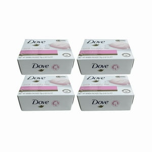 Pack 4 Jabones En Barra Dove Beauty Bar Pink Rosa 75Gr