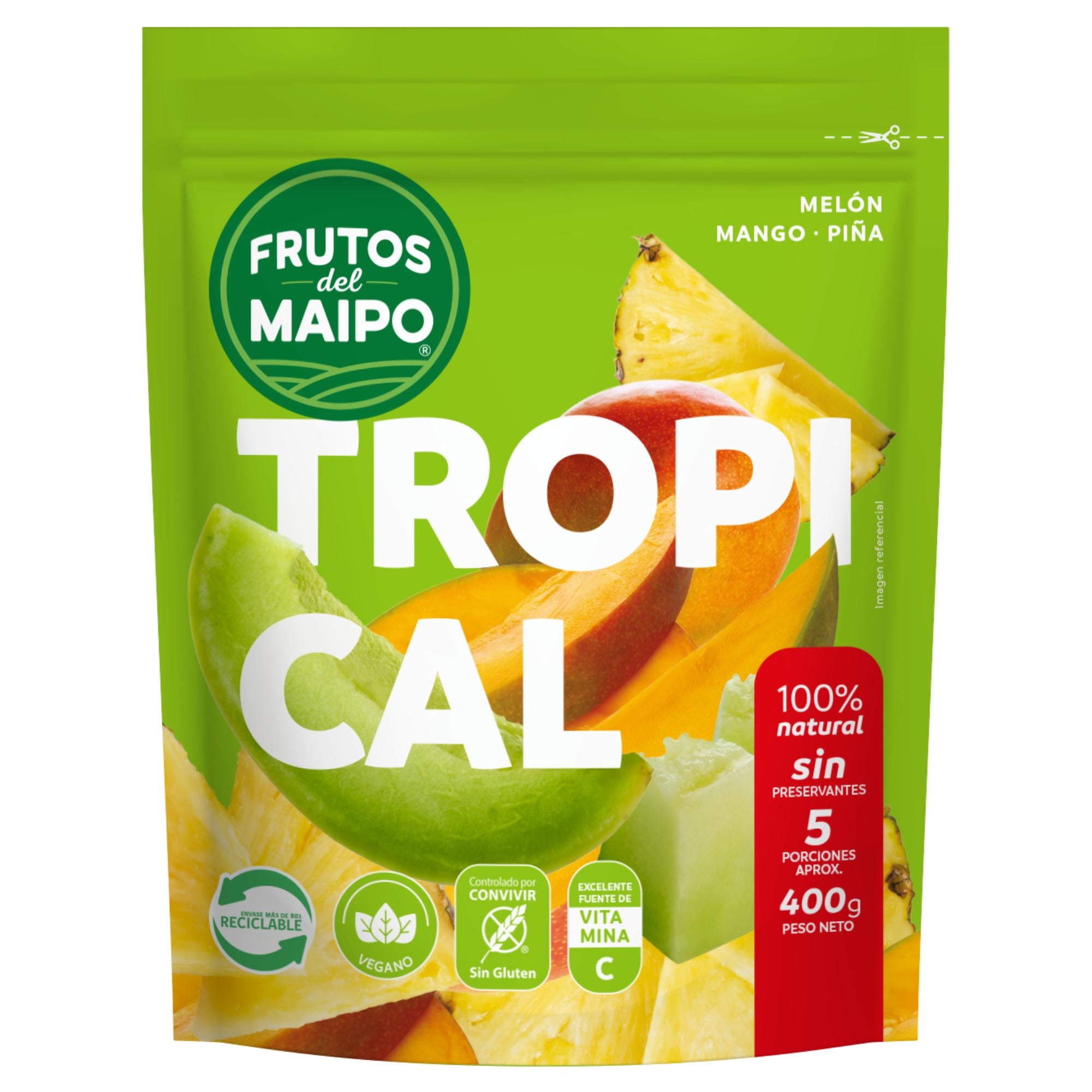 Mix Frutas Tropical 400 g Frutos del Maipo
