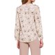 thumbnail image 3 of INSPIRE CHIC Camisa de Mujer con Estampado Floral y Botones, Cuello Redondo con Muesca, Talla S, Albaricoque, 3 of 6